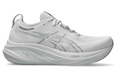 Pre-owned Asics Gelnimbus 26 (women's) Sneakers In Concrete/pure Silver
