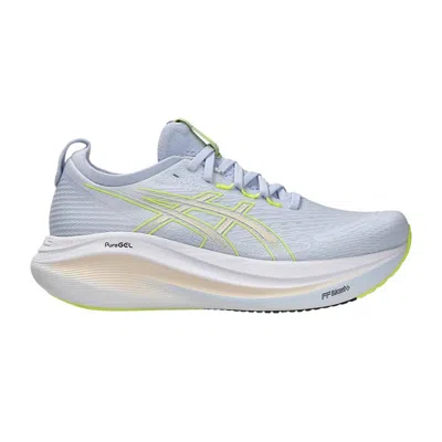 Asics Gel-nimbus 27 Shoes Blue Yellow Aw25 Women