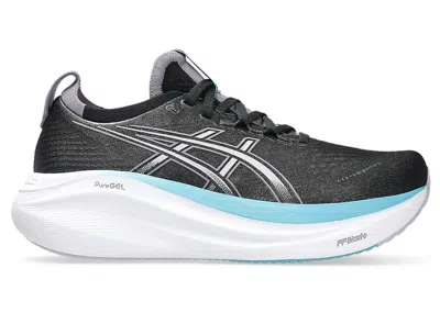 Pre-owned Asics Gelnimbus 27 (women's) Sneakers In Black/dusk Violet