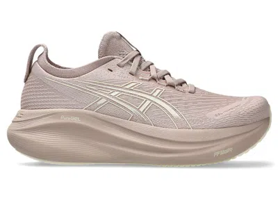 Pre-owned Asics Gelnimbus 27 (women's) Sneakers In Fawn/birch In Brown