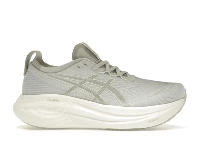 Pre-owned Asics Gelnimbus 27 (women's) Sneakers In Lake Grey/white Sage