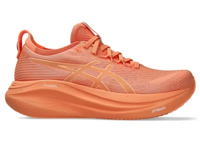 Pre-owned Asics Gelnimbus 27 (women's) Sneakers In Lite Show/mojave