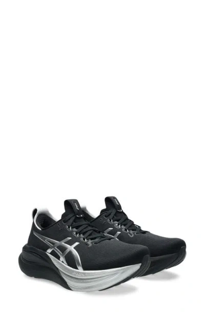 Asics ® Gel-nimbus® 28 Platinum Running Shoe In Black