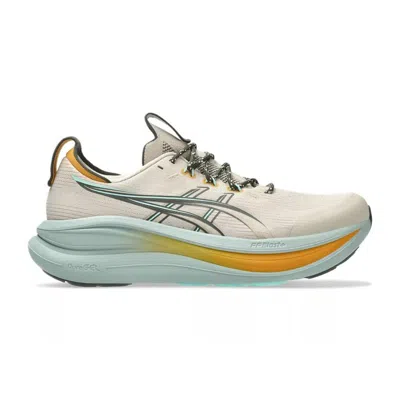 Asics Gel-nimbus 28 Tr Beige Orange Aw26 Running Shoes In Gray