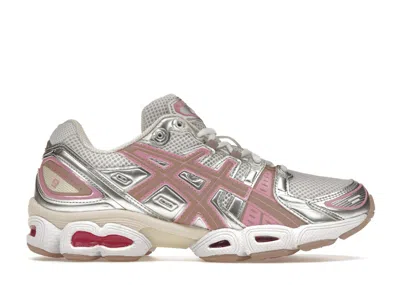 Pre-owned Asics Gelnimbus 9 Candy Floss (women's) Sneakers In White/pure Silver