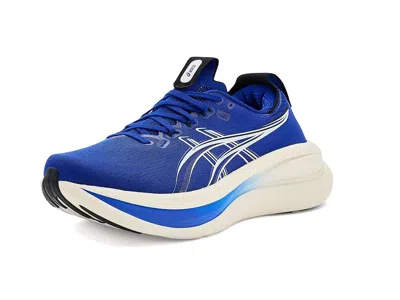 Asics Gel-nimbus(r) 28 Men's Running Shoes Prussian Blue/cream: 8 Ee - Wide