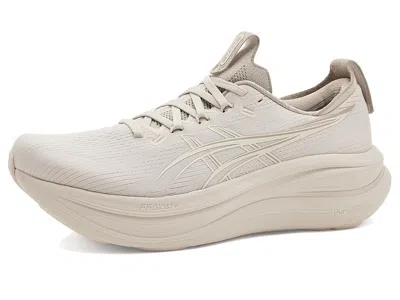 Asics Gel-nimbus(r) 28 Men's Running Shoes Soft Oat/cream: 10.5 D - Medium In Neutral