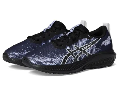 Asics Gel-noosa Tri 16 Gs (little Kid/big Kid) Kids Shoes Black/white : 4 Big Kid M, Synthetic In Multi