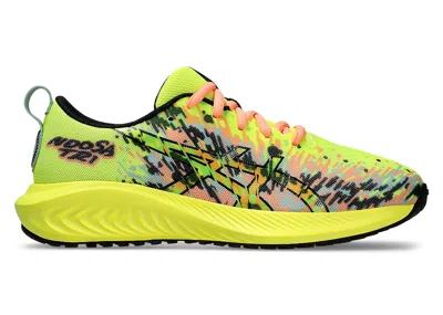 Pre-owned Asics Gelnoosa Tri 16 Sneakers In Safety Yellow/black In Multi