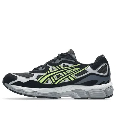 Asics Gel-nyc 'graphite Grey Lime Green' In White