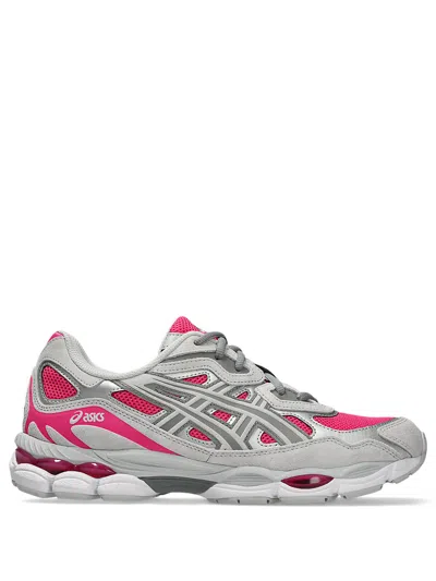 Asics Sneakers Gel-nyc In Mesh E Pelle Scamosciata In Multi