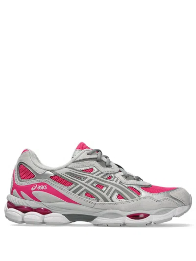 Asics Gel-nyc Mesh And Suede Sneakers In Multi