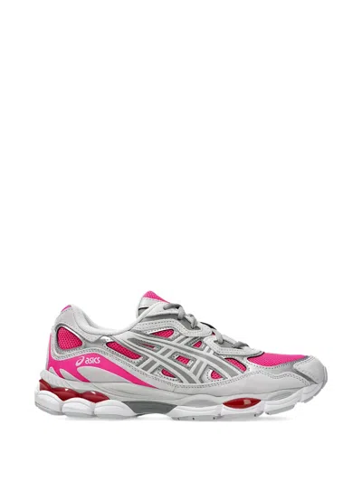 Asics Sneakers Gel-nyc In Mesh E Pelle Scamosciata In Multi