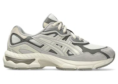 Pre-owned Asics Gelnyc Sneakers In Cream/oyster Grey