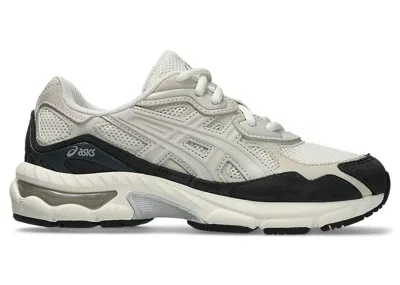 Pre-owned Asics Gelnyc Sneakers In Cream/smoke Grey