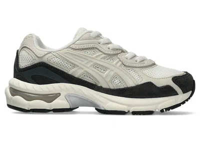 Pre-owned Asics Gelnyc Sneakers In Cream/smoke Grey