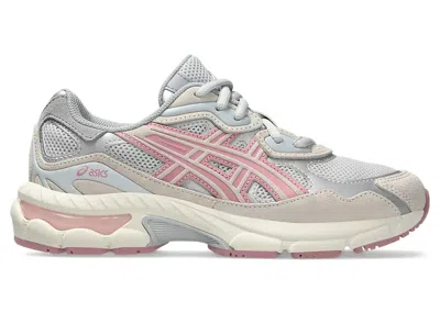 Pre-owned Asics Gelnyc Sneakers In Glacier Grey/coneflower