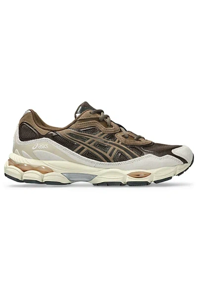 Asics Gel-nyc Sportstyle Sneakers In Brown Storm/black Coffee, Women's At Urban Outfitters In Multi