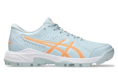 Pre-owned Asics Gelpeake 2 Sneakers In Cool Grey/bright Sunstone
