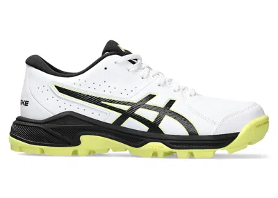 Pre-owned Asics Gelpeake 2 Sneakers In White/glow Yellow In Multi
