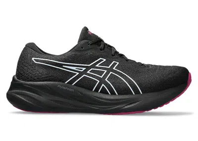 Pre-owned Asics Gelpulse 15 Gtx (women's) Sneakers In Berry In Black/blackberry