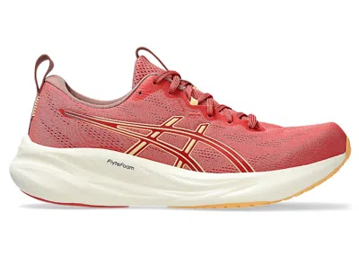 Pre-owned Asics Gelpulse 16 (women's) Sneakers In Dark Pink Clay/orange Glow In Multi