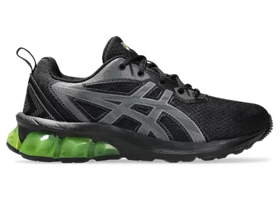 Pre-owned Asics Gelquantum 90 Iv Sneakers In Black/neon Lime