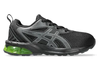 Pre-owned Asics Gelquantum 90 Iv Sneakers In Black/neon Lime
