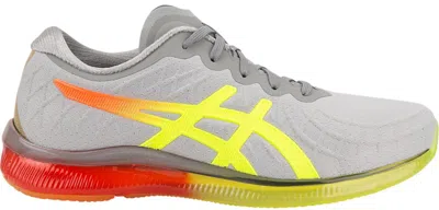 Pre-owned Asics Gelquantum Infinity (women's) Sneakers In Mid Grey/flash Coral