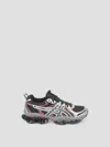 Asics Quantum Kinetic Mesh Sneakers With Pull Tab In Gray