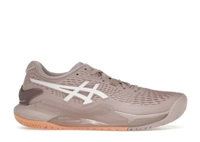 Pre-owned Asics Gelresolution 9 (women's) Sneakers In Watershed Rose/white