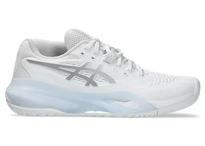 Pre-owned Asics Gelresolution X (women's) Sneakers In White/pure Silver