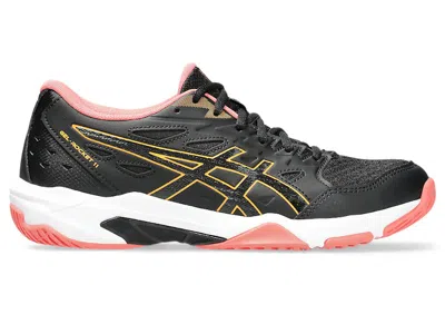 Pre-owned Asics Gelrocket 11 (women's) Sneakers In Black/orange Pop In Multi