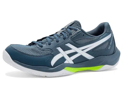 Asics Gel-rocket 12 Men's Cross Training Shoes Raw Indigo/white: 12 D - Medium In Blue