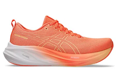 Pre-owned Asics Gelsaiun 3 (women's) Sneakers In Vivid Coral/orange Glow