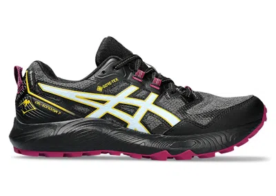 Pre-owned Asics Gelsonoma 7 Gtx (women's) Sneakers In Black/light Blue