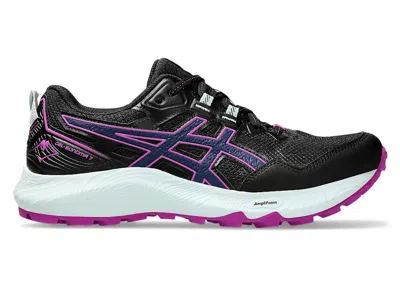 Pre-owned Asics Gelsonoma 7 (women's) Sneakers In Black/blue Expanse In Multi