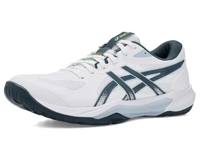 Asics Gel-tactic 13 Men's Shoes White/raw Indigo: 8 D - Medium