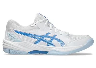 Pre-owned Asics Geltask 4 (women's) Sneakers In White/blue Coast In Multi