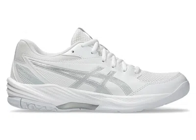 Pre-owned Asics Geltask 4 (women's) Sneakers In White/pure Silver