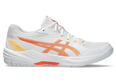 Pre-owned Asics Geltask 4 (women's) Sneakers In White/vivid Coral