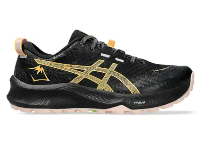 Pre-owned Asics Geltrabuco 12 Gtx (women's) Sneakers In Black/stadium Orange