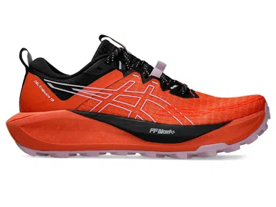 Pre-owned Asics Geltrabuco 13 (women's) Sneakers In Nova Orange/light Ube In Multi