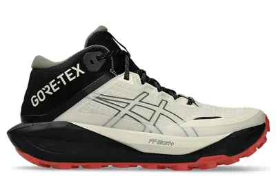 Pre-owned Asics Geltrabuco Mt Goretex (women's) Sneakers In Vanilla/mantle Green In Multi