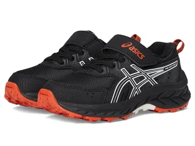 Asics Gel-venture 9 Pre-school (toddler/little Kid) Kids Shoes Black/white : 13 Little Kid M, Textile