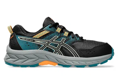 Pre-owned Asics Gelventure 9 Sneakers In Black/cool Matcha In Multi