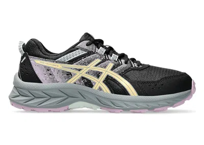 Pre-owned Asics Gelventure 9 Sneakers In Black/light Orange In Multi