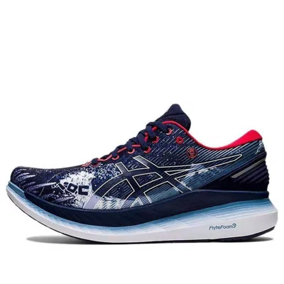 Asics Glideride 2 'navy White' In Blue