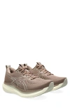 Asics ® Glideride® Max Running Shoe In Taupe Grey/birch