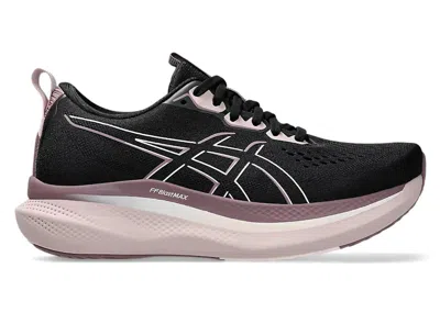 Pre-owned Asics Glideride Max (women's) Sneakers In Black/pale Pink